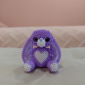 Зайчик "Плюшик" 🐇💜